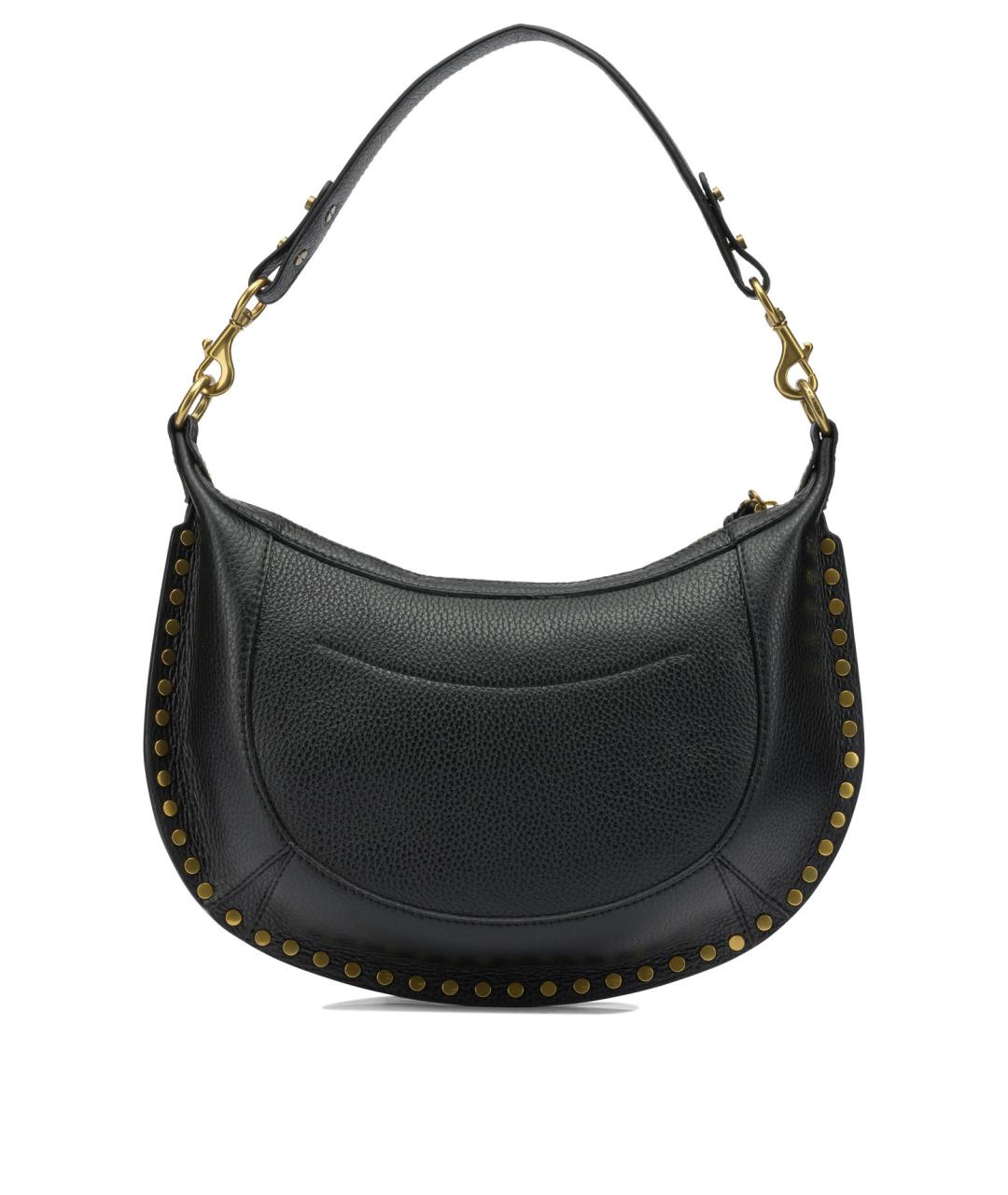 ISABEL MARANT Черная кожаная сумка через плечо, фото 3