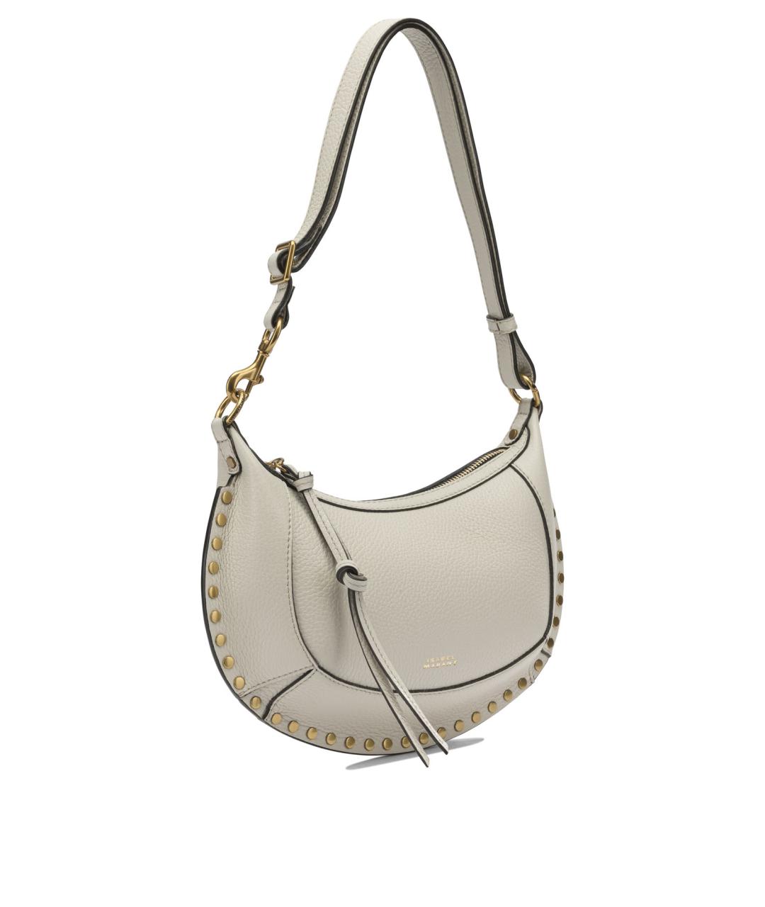 ISABEL MARANT Белая кожаная сумка через плечо, фото 2