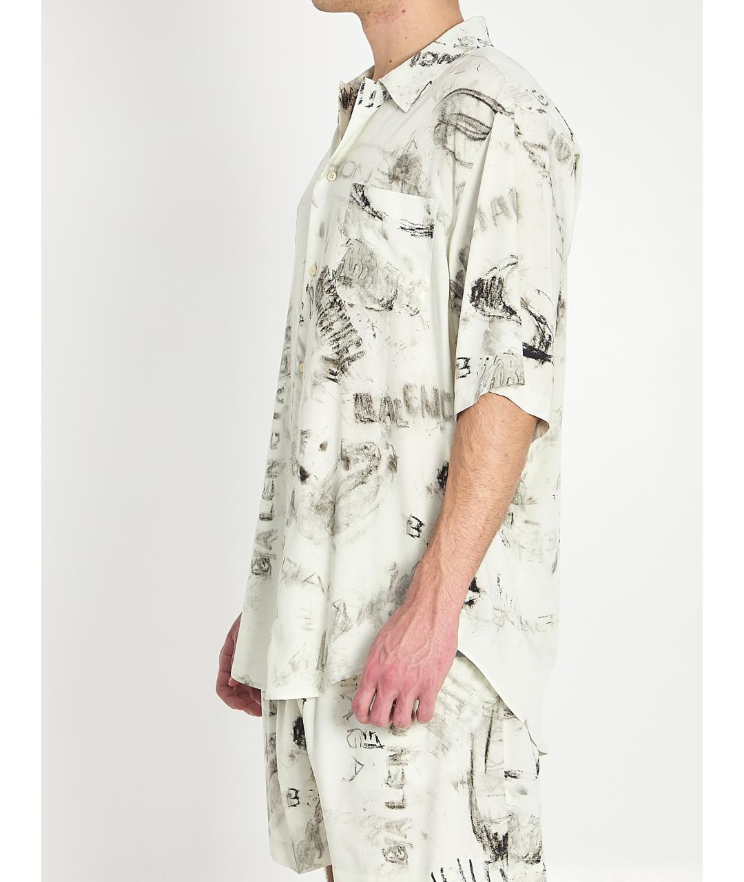 BALENCIAGA Бежевая кэжуал рубашка, фото 2