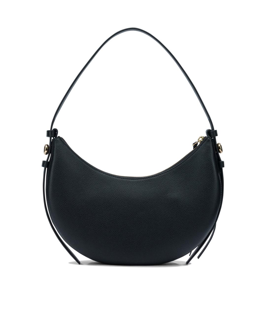 TORY BURCH Черная кожаная сумка через плечо, фото 3