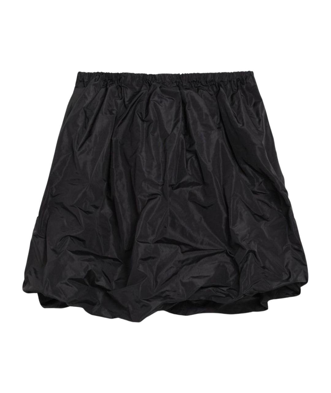 PRADA Мульти шелковая юбка миди, фото 1