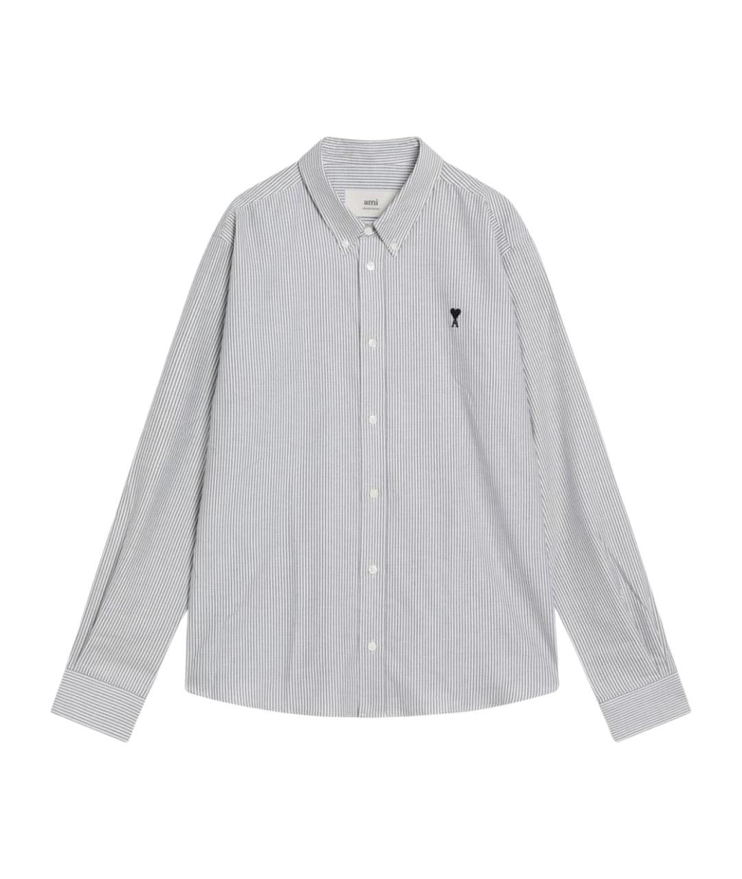 Ami Paris Хлопковая кэжуал рубашка, фото 1