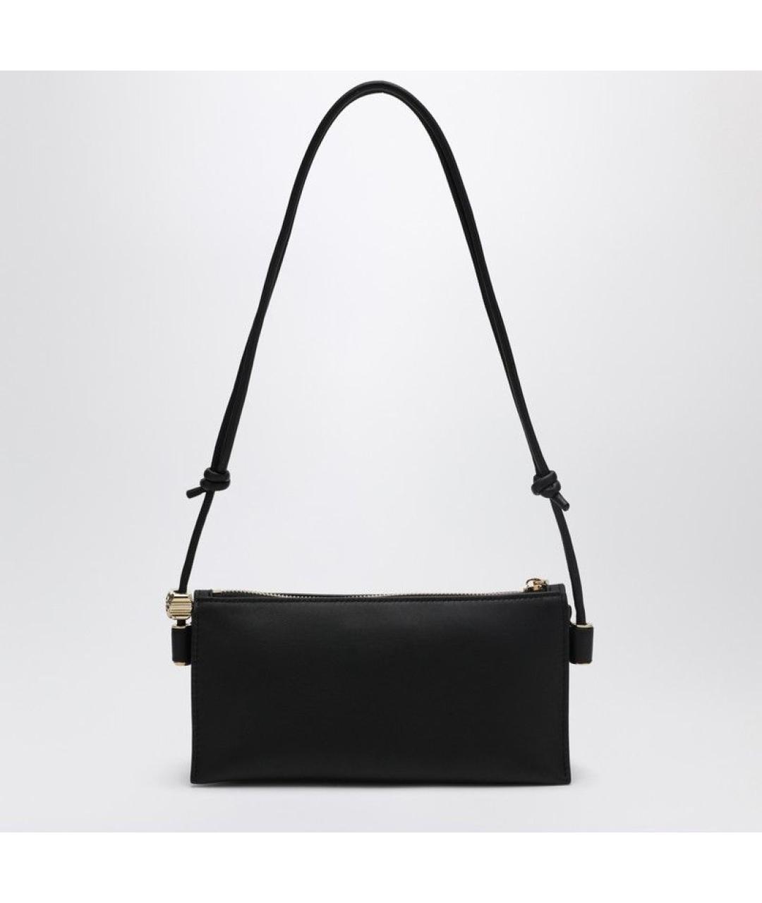 LOEWE Черная кожаная сумка через плечо, фото 2