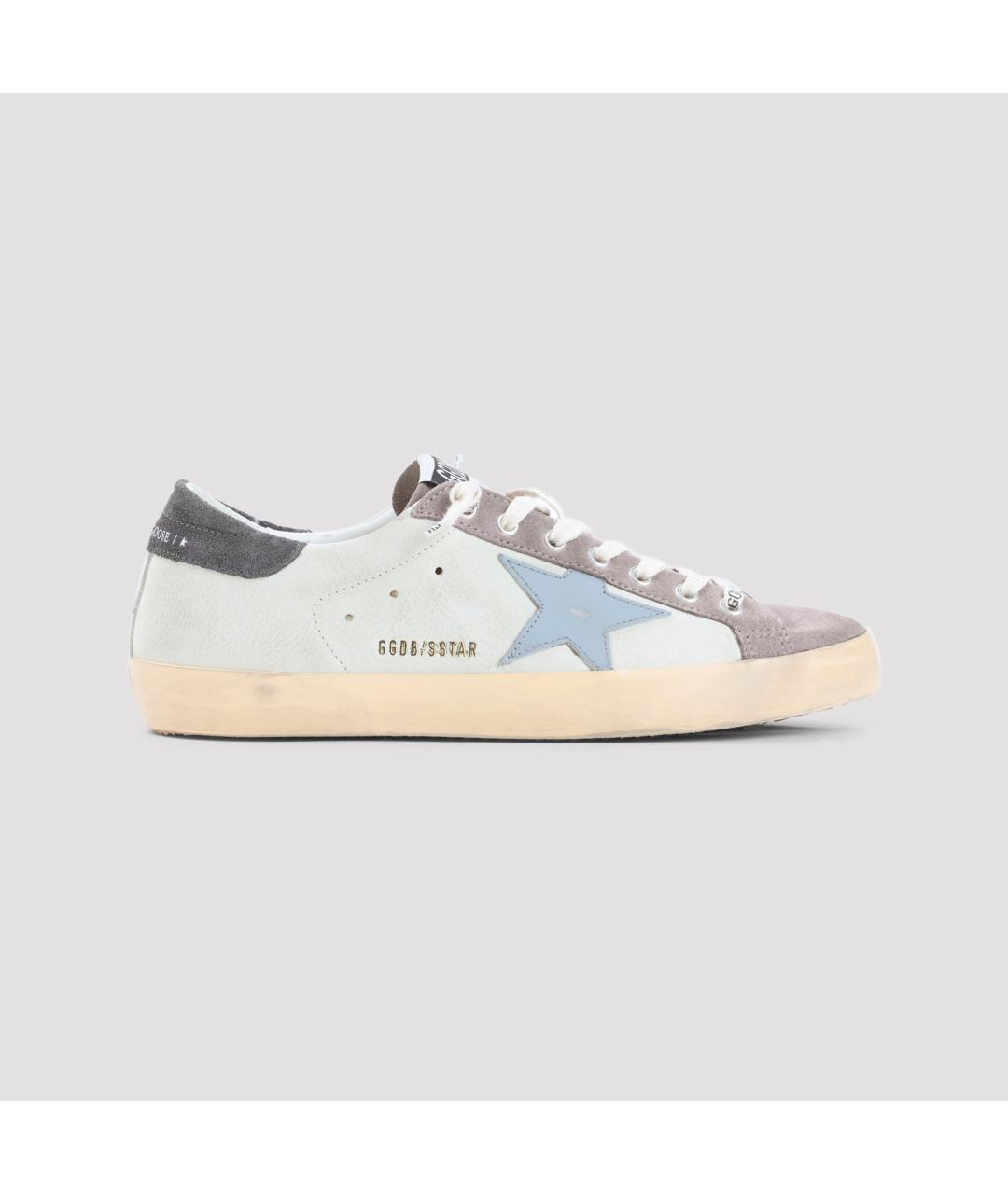 GOLDEN GOOSE DELUXE BRAND Мульти кожаные низкие кроссовки / кеды, фото 2