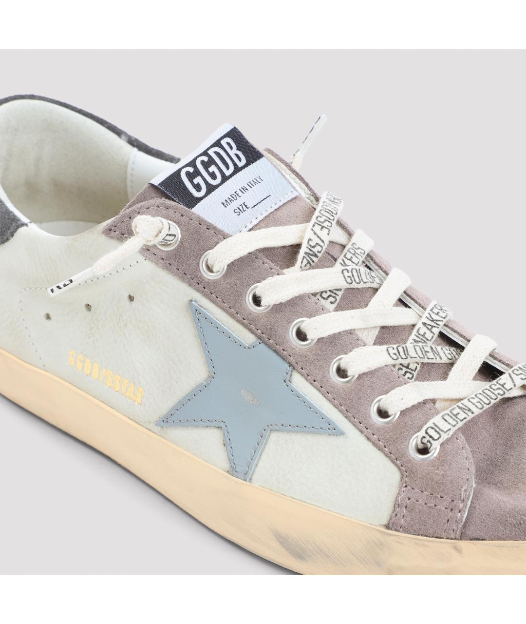 GOLDEN GOOSE DELUXE BRAND Мульти кожаные низкие кроссовки / кеды, фото 5