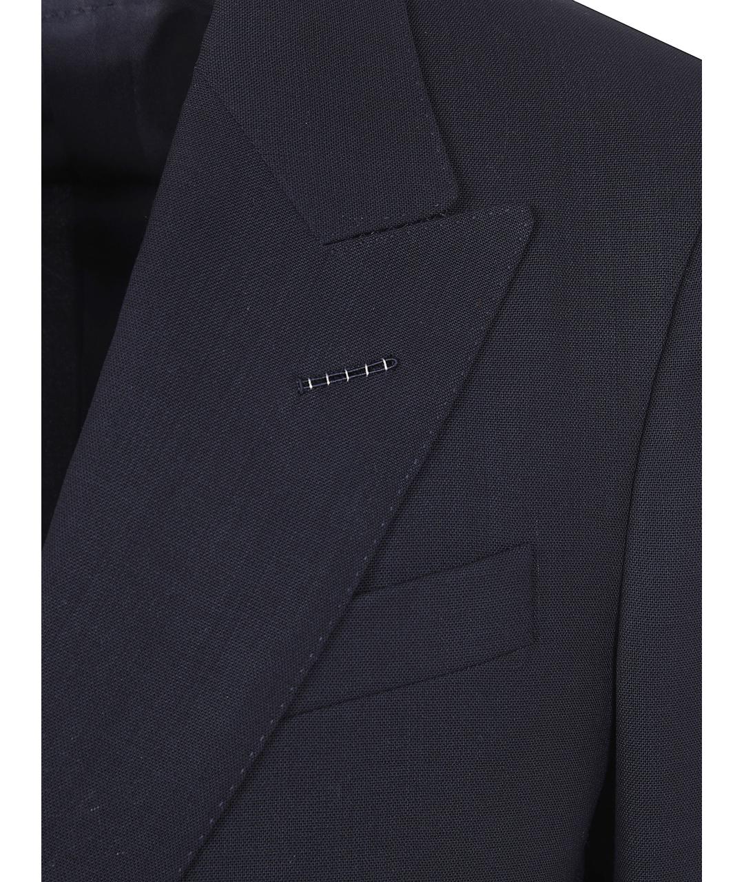 TOM FORD Черный шерстяной пиджак, фото 3