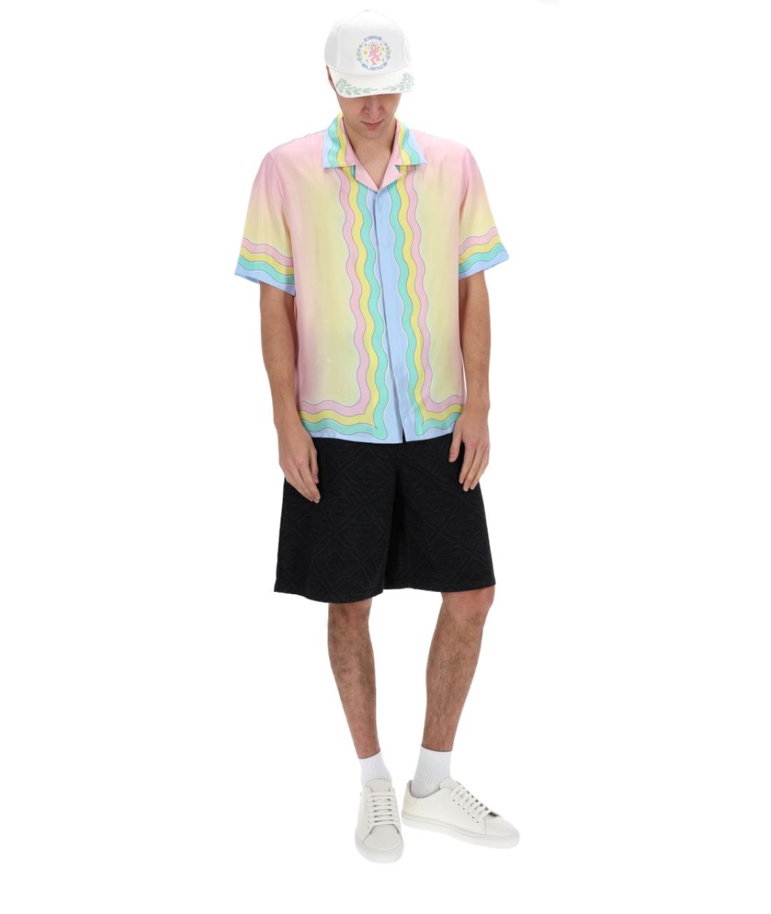 CASABLANCA Мульти шелковая кэжуал рубашка, фото 5