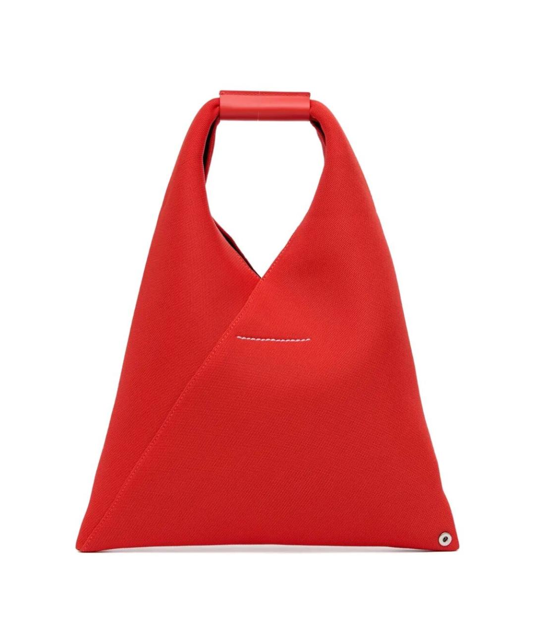 MM6 MAISON MARGIELA Красная тканевая сумка через плечо, фото 1