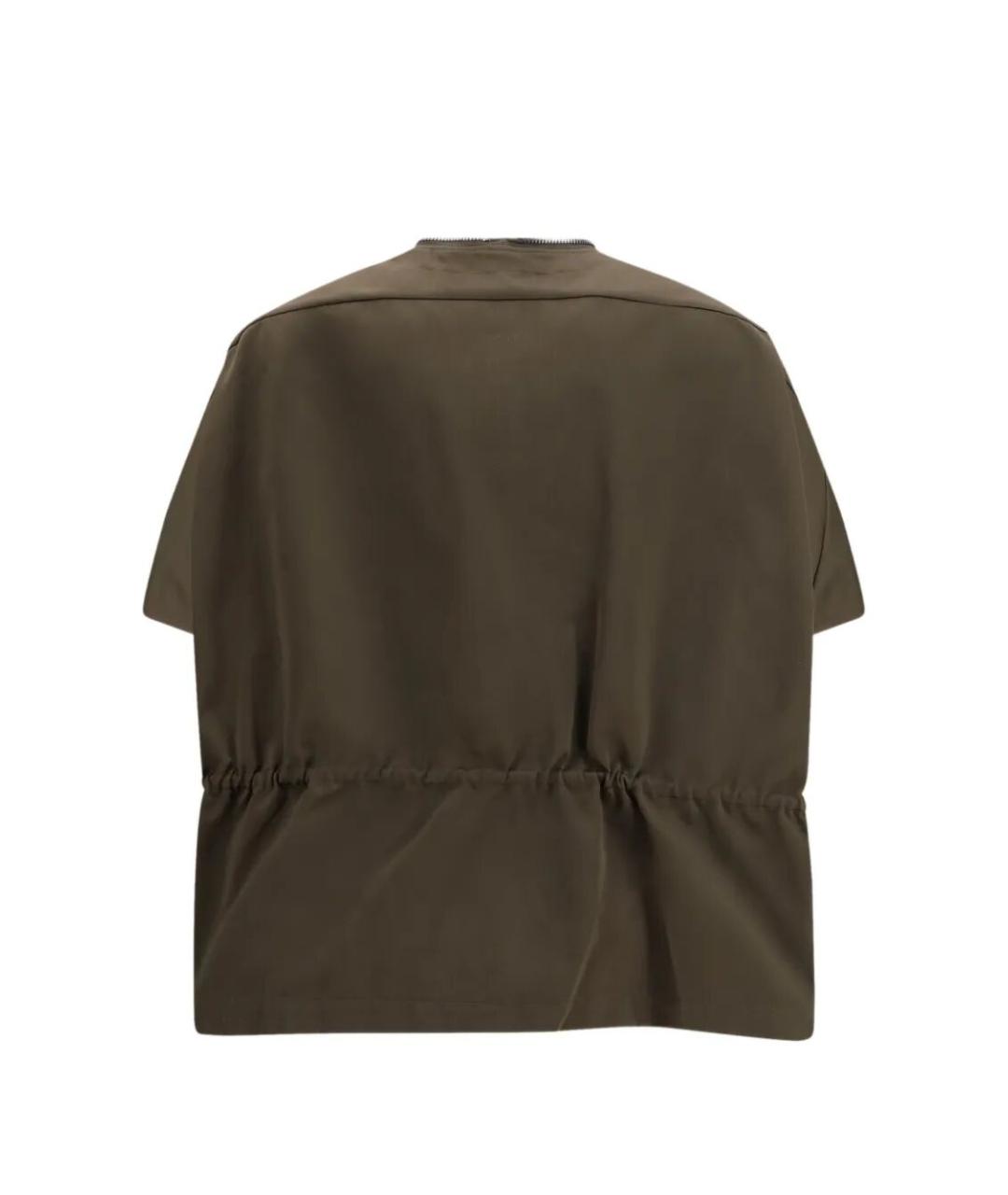 RICK OWENS Серая полиэстеровая куртка, фото 3