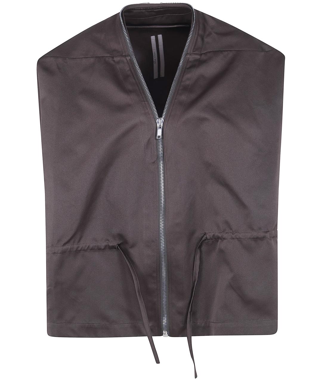 RICK OWENS Серая полиэстеровая куртка, фото 4