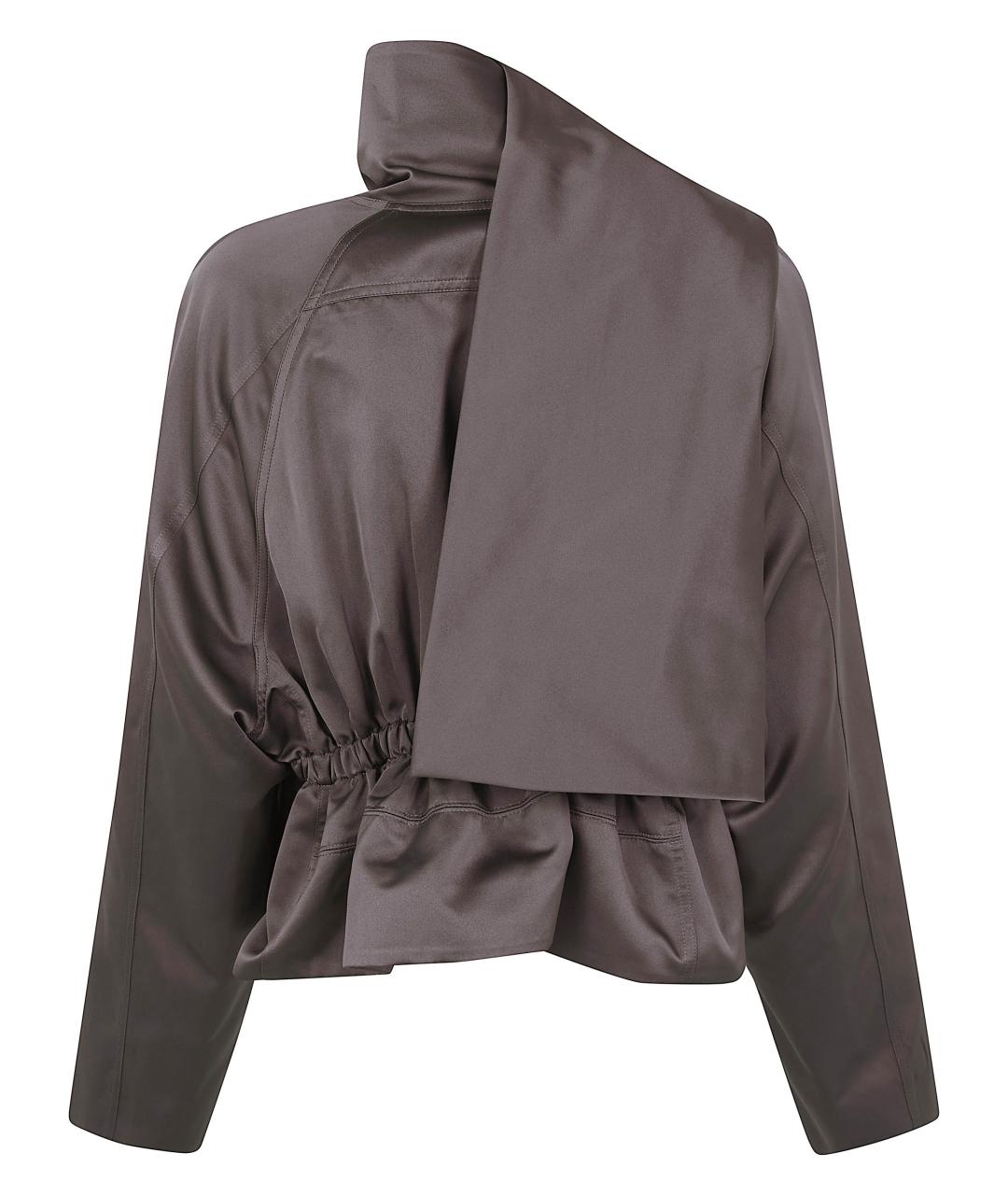 RICK OWENS Серая полиэстеровая куртка, фото 2