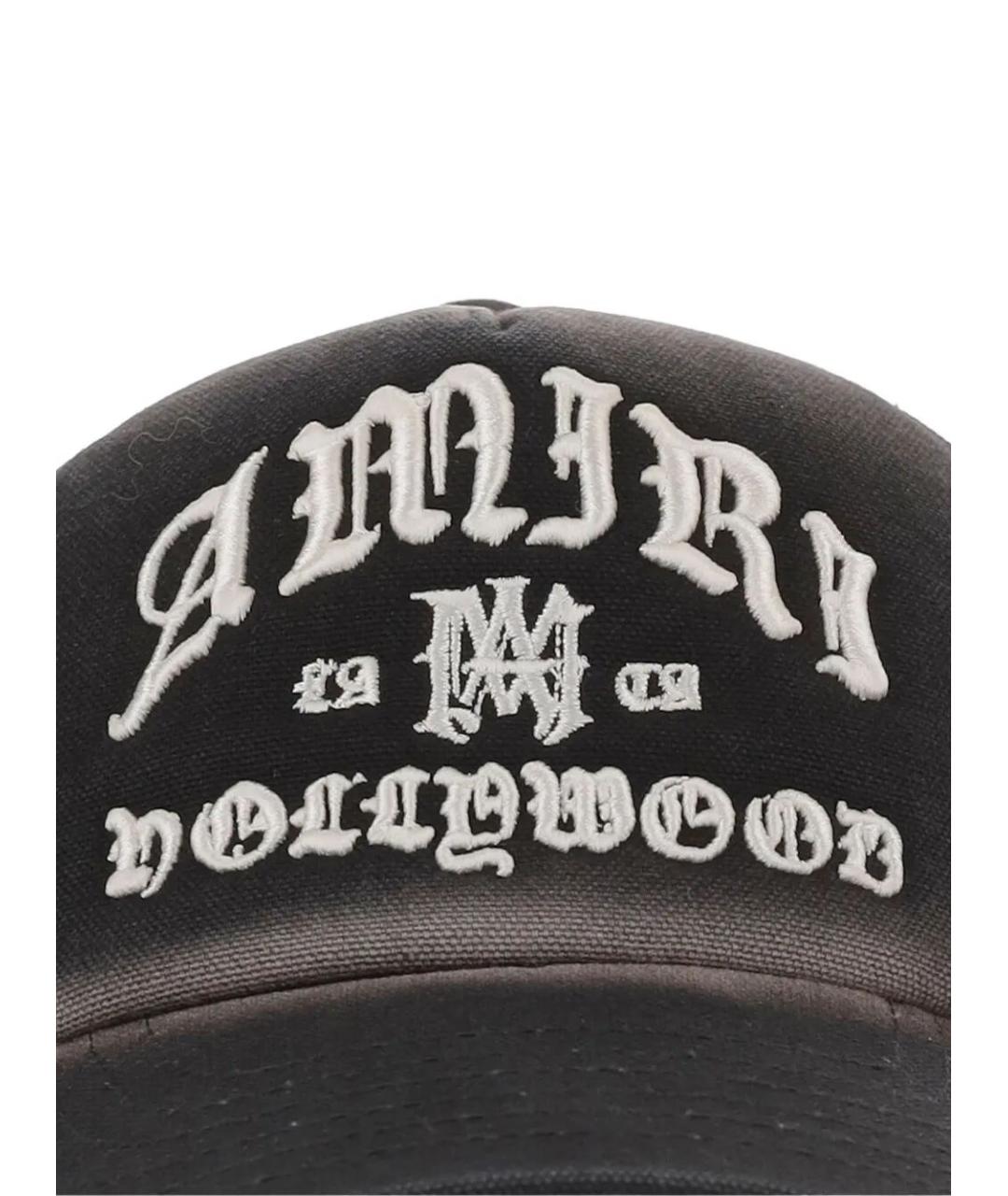AMIRI Черная хлопковая кепка/бейсболка, фото 2