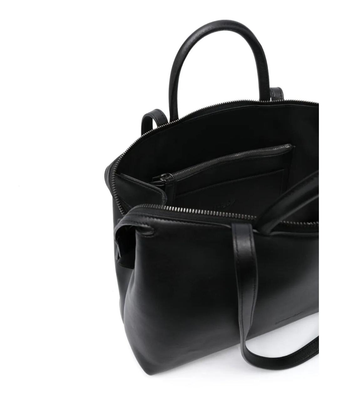 MARSELL Черная кожаная сумка через плечо, фото 3