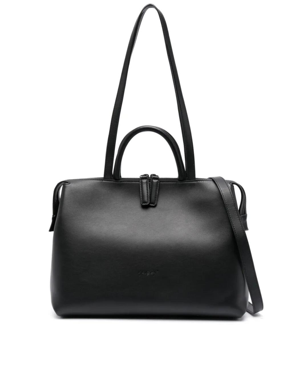 MARSELL Черная кожаная сумка через плечо, фото 1