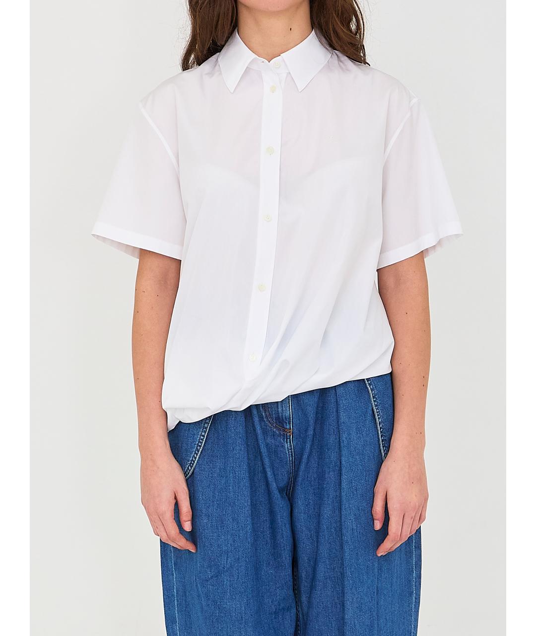 LOEWE Белая хлопковая рубашка, фото 1