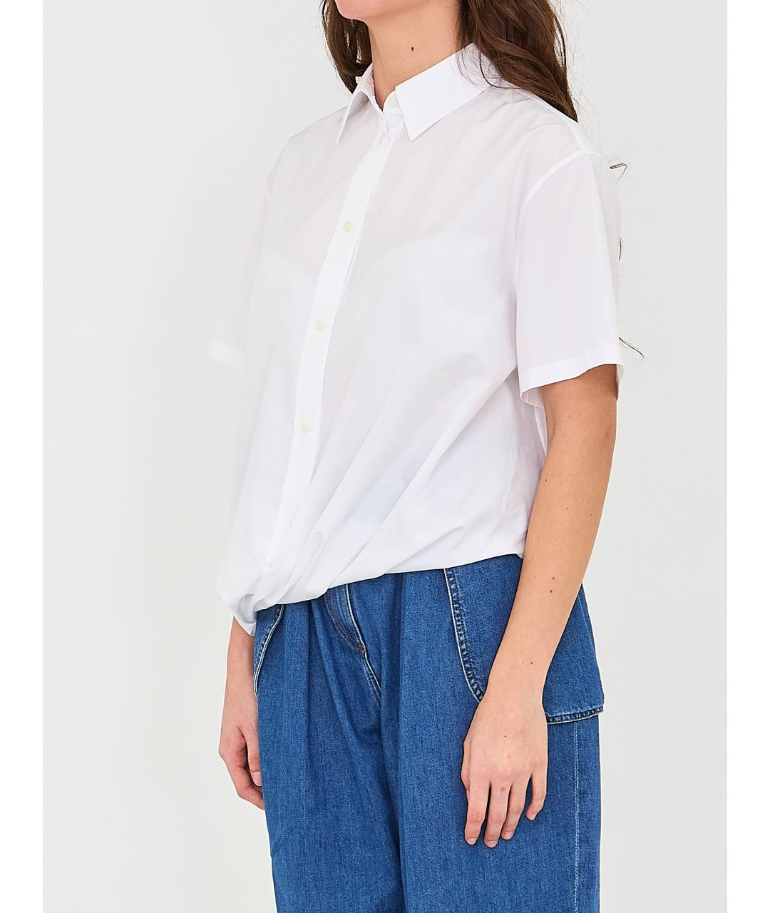 LOEWE Белая хлопковая рубашка, фото 2