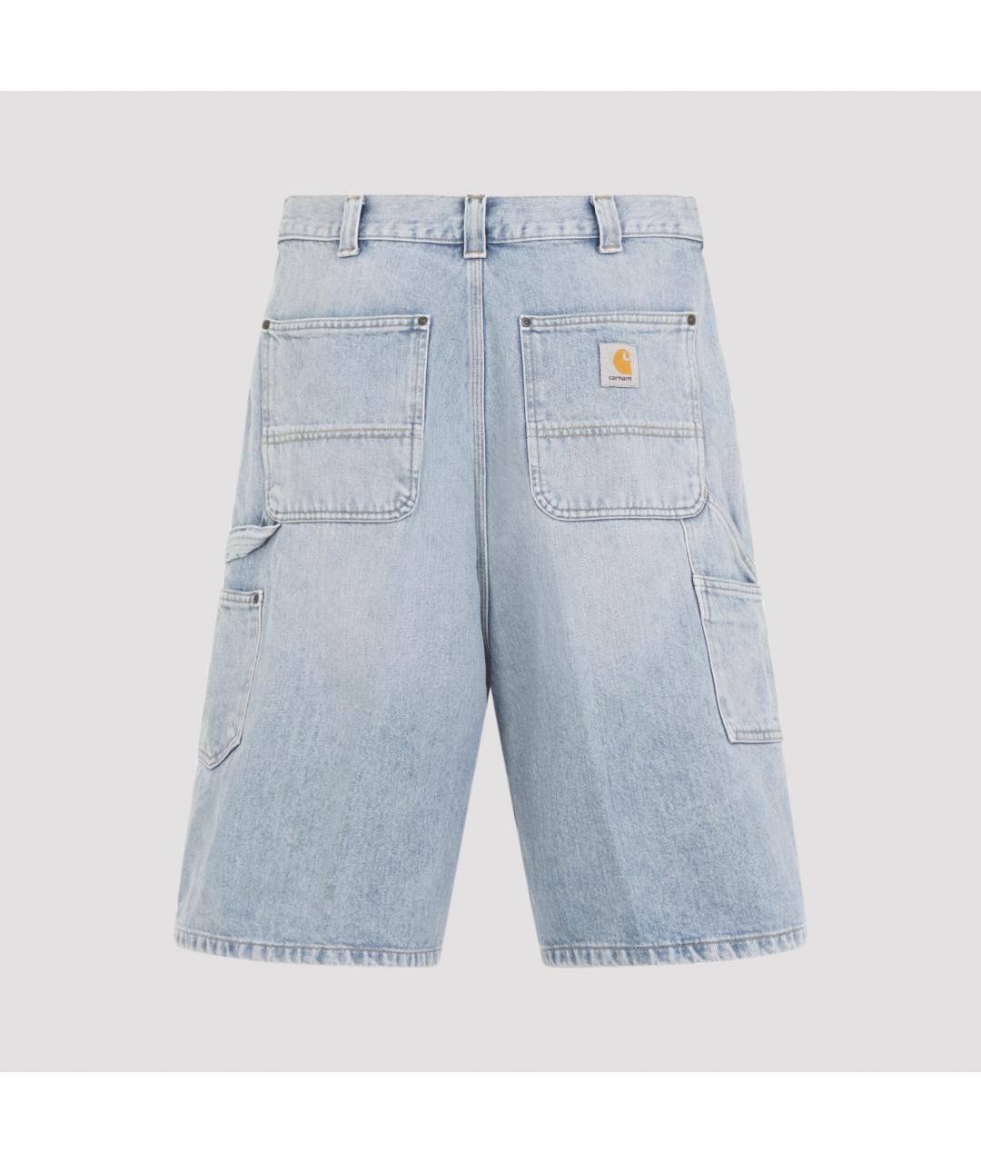 CARHARTT WIP Синие хлопковые шорты, фото 3