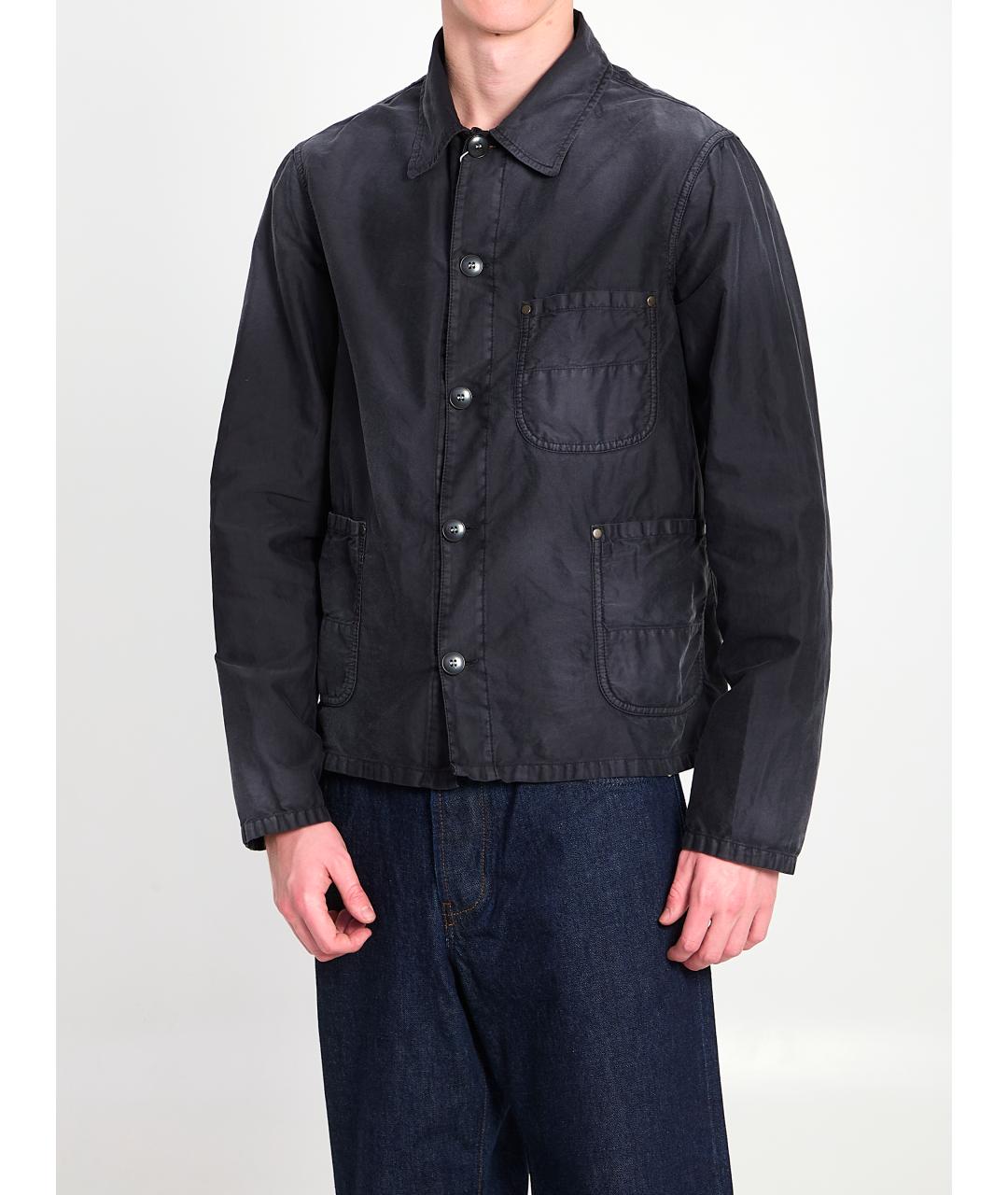 MAISON MARGIELA Синяя хлопковая куртка, фото 2