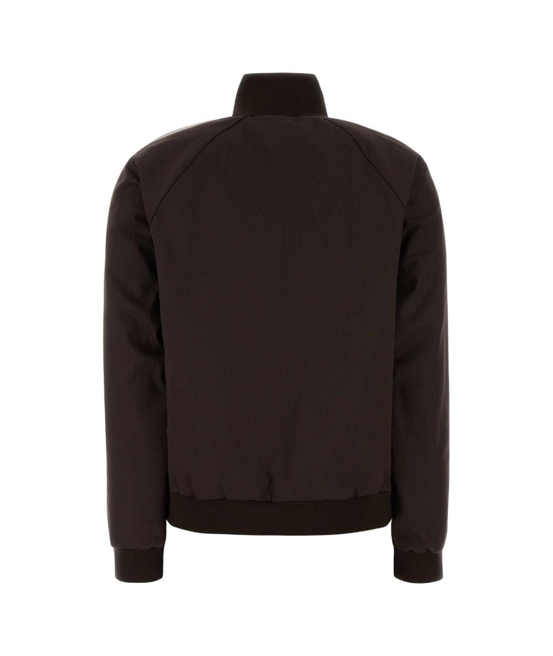 MIU MIU Коричневая хлопковая куртка, фото 2