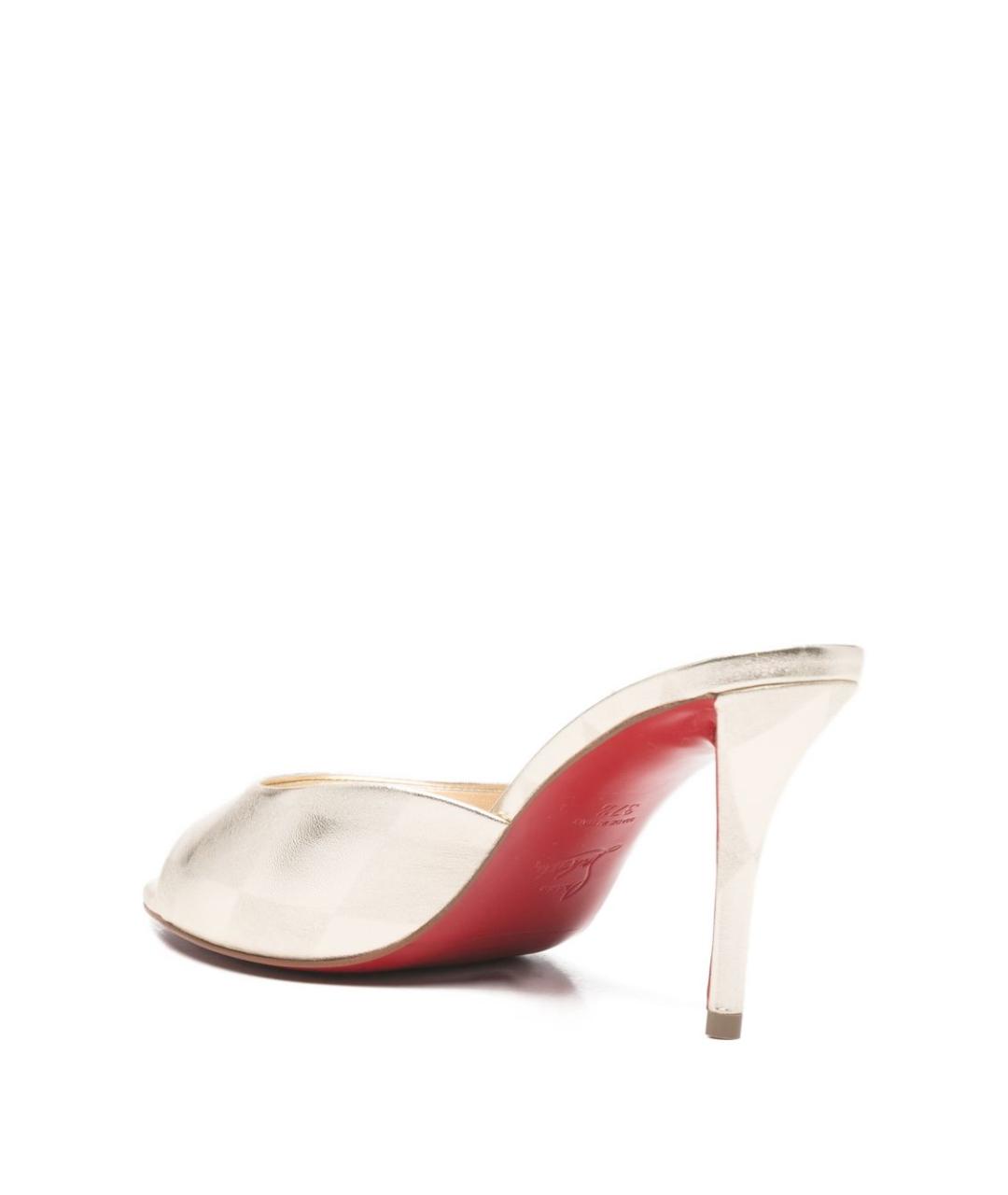 CHRISTIAN LOUBOUTIN Мульти кожаные мюли, фото 3