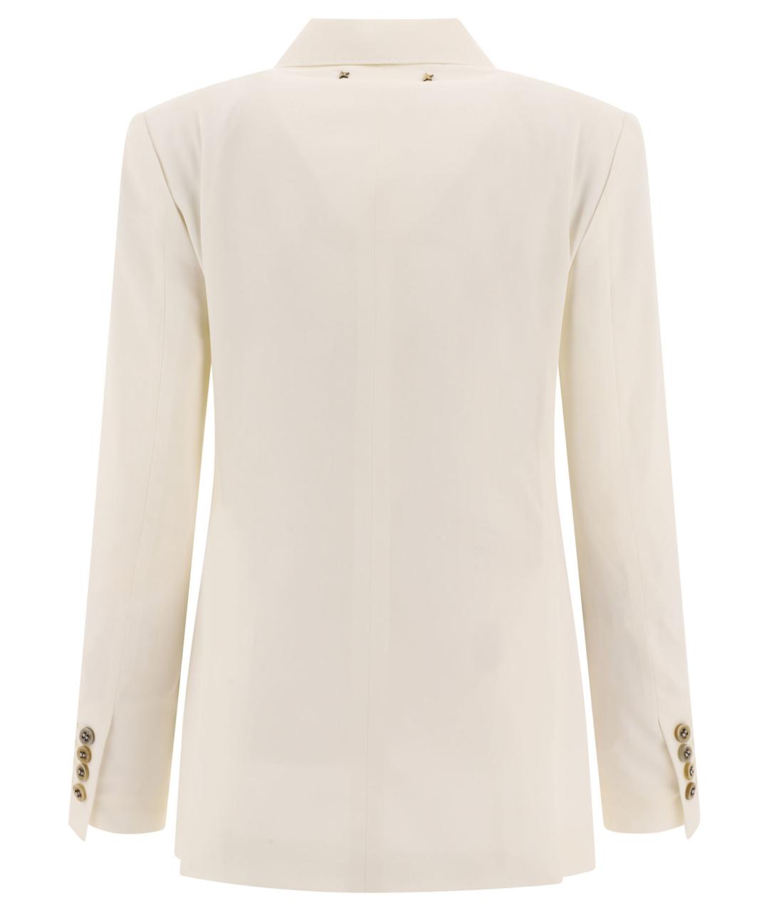 GOLDEN GOOSE DELUXE BRAND Белый шерстяной жакет/пиджак, фото 2