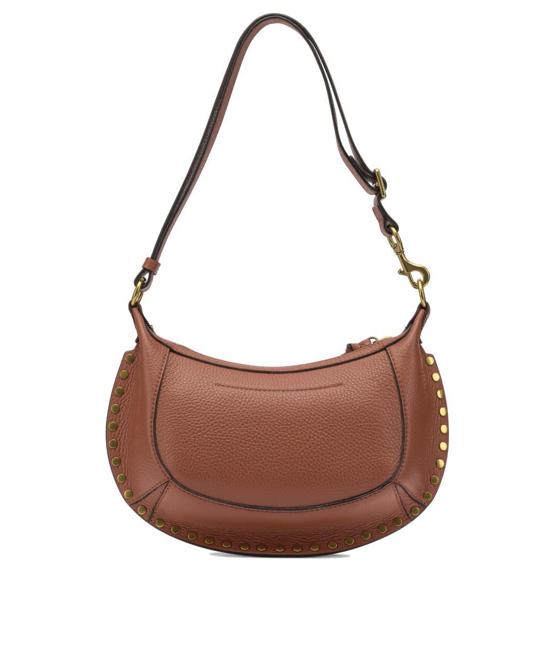 ISABEL MARANT Коричневая кожаная сумка через плечо, фото 3