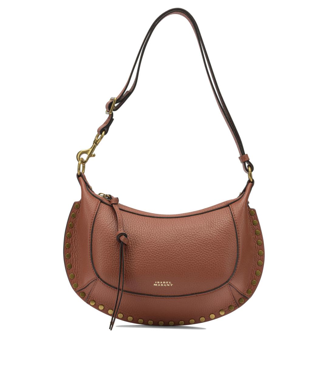 ISABEL MARANT Коричневая кожаная сумка через плечо, фото 1