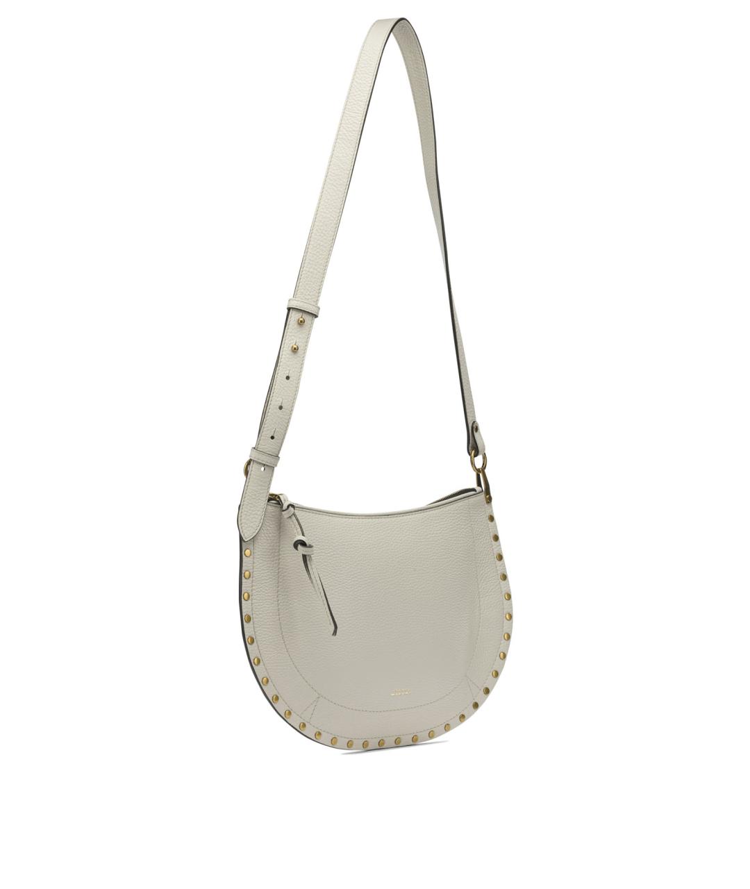 ISABEL MARANT Белая кожаная сумка через плечо, фото 2