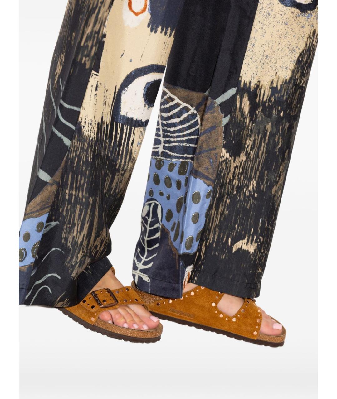 BIRKENSTOCK Коричневые замшевые сандалии, фото 2