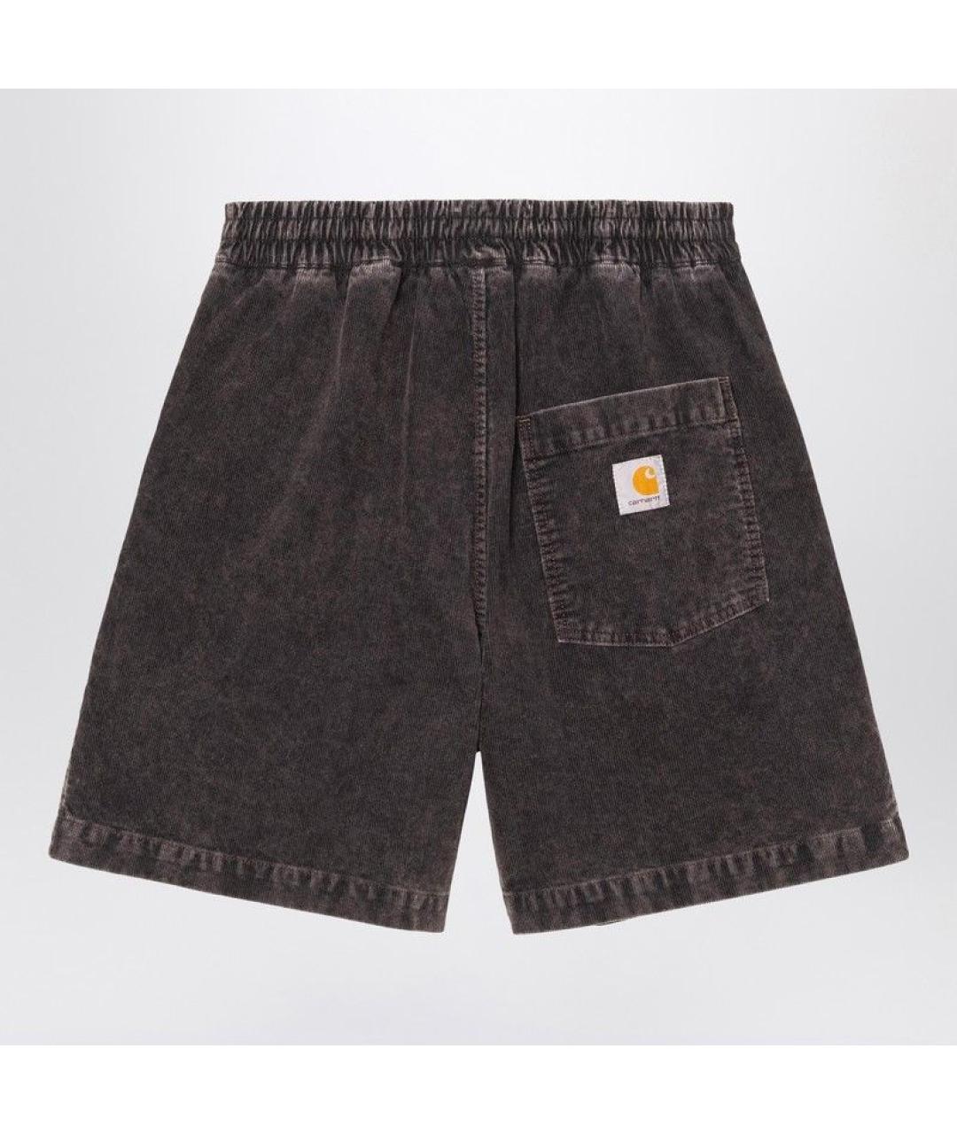 CARHARTT WIP Серые полиэстеровые шорты, фото 2