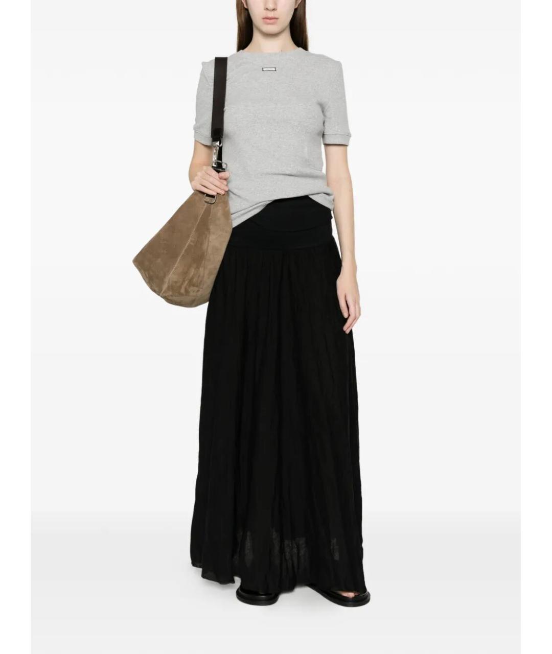 entire studios Серая хлопковая футболка, фото 2