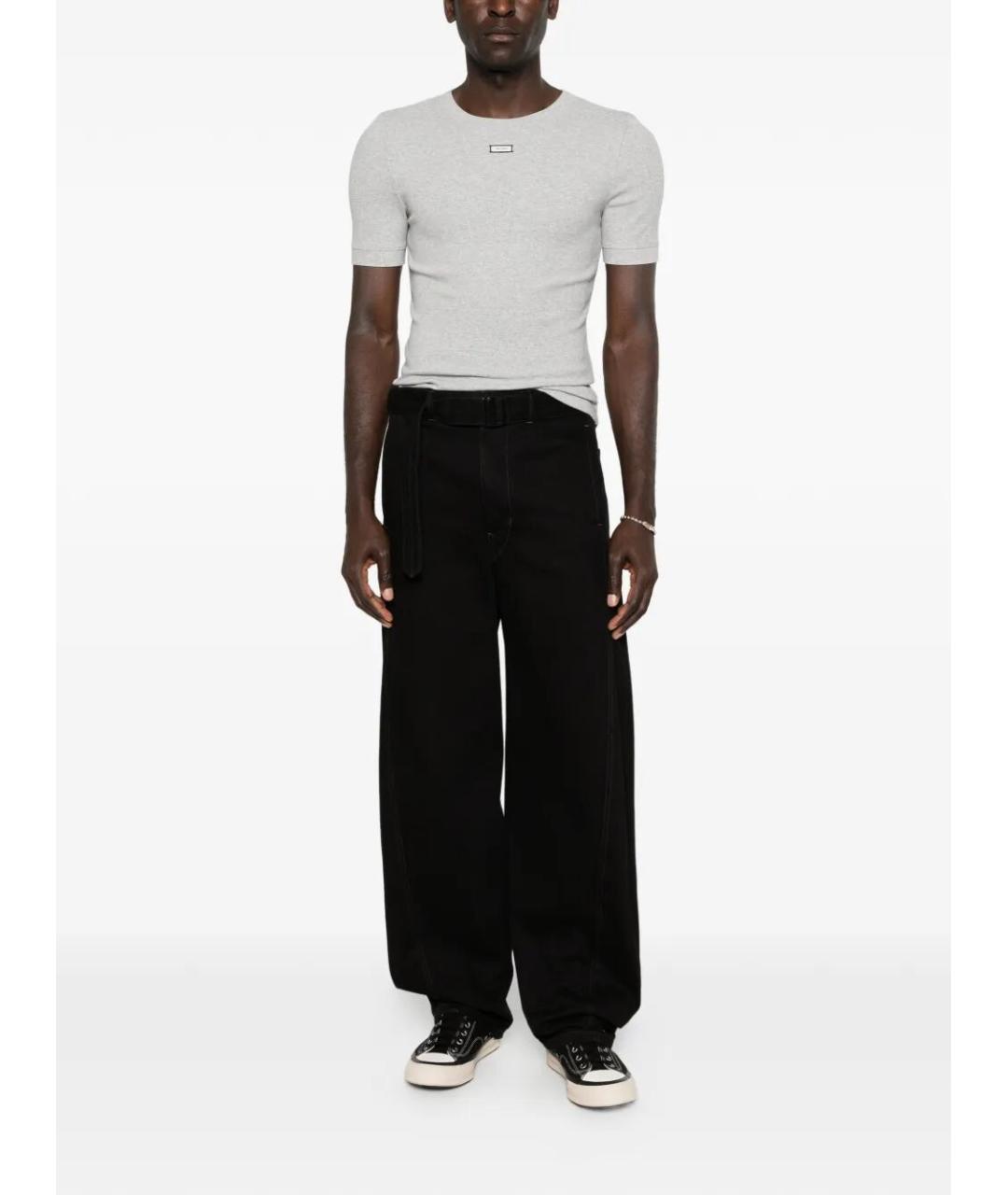 entire studios Серая хлопковая футболка, фото 3