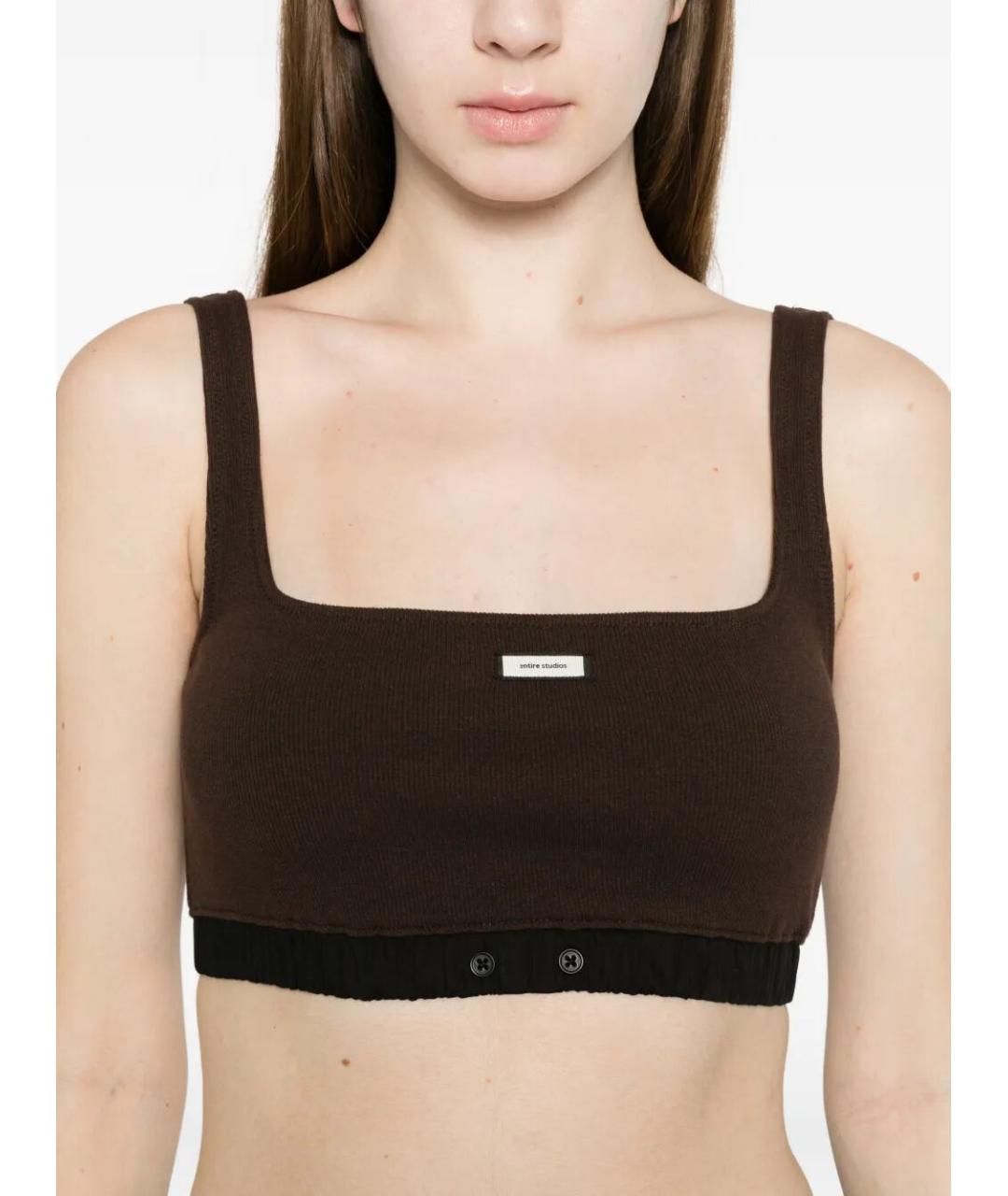 entire studios Коричневый бюстгалтеры, фото 5