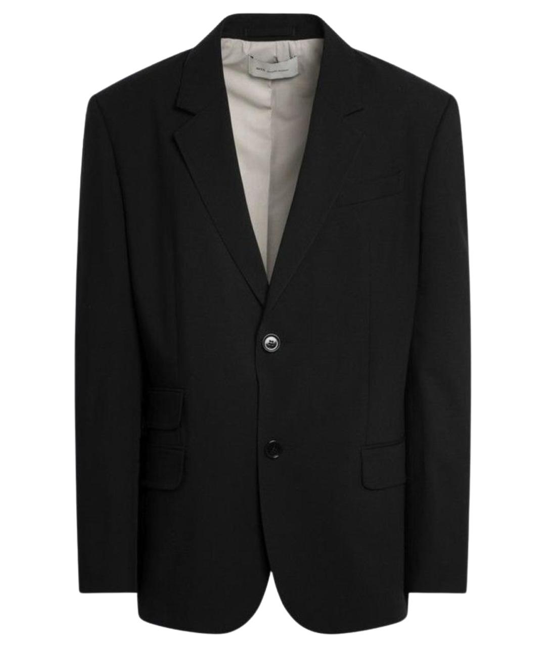 Ami Paris Черный полиэстеровый пиджак, фото 1