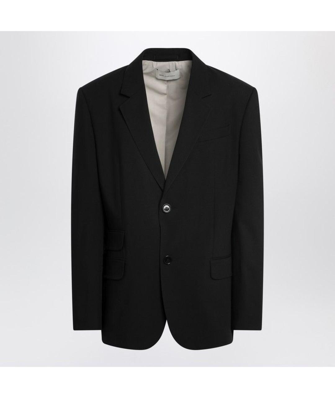 Ami Paris Черный полиэстеровый пиджак, фото 3