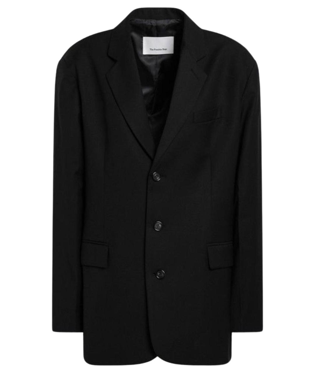 THE FRANKIE SHOP Черный полиэстеровый жакет/пиджак, фото 1