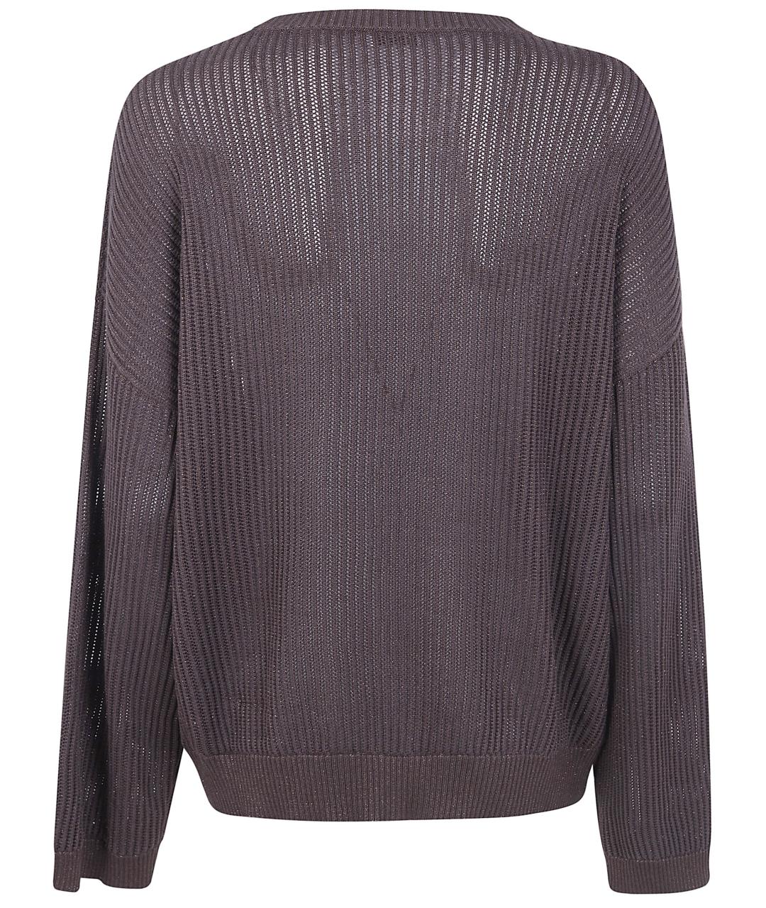 BRUNELLO CUCINELLI Коричневый джемпер / свитер, фото 3