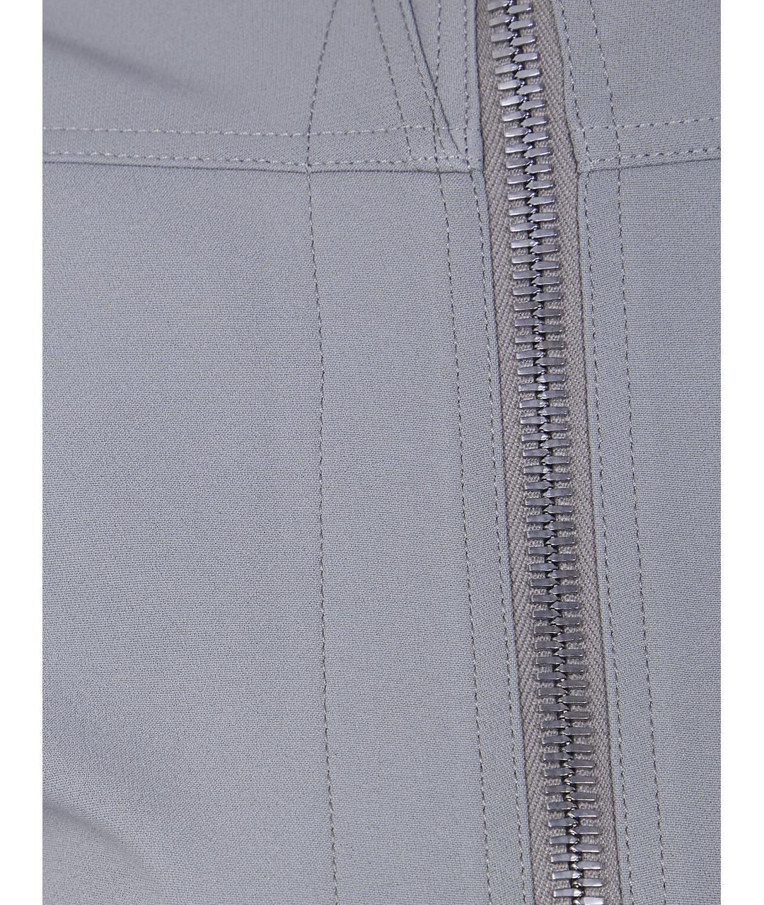 RICK OWENS Серая вискозная куртка, фото 3