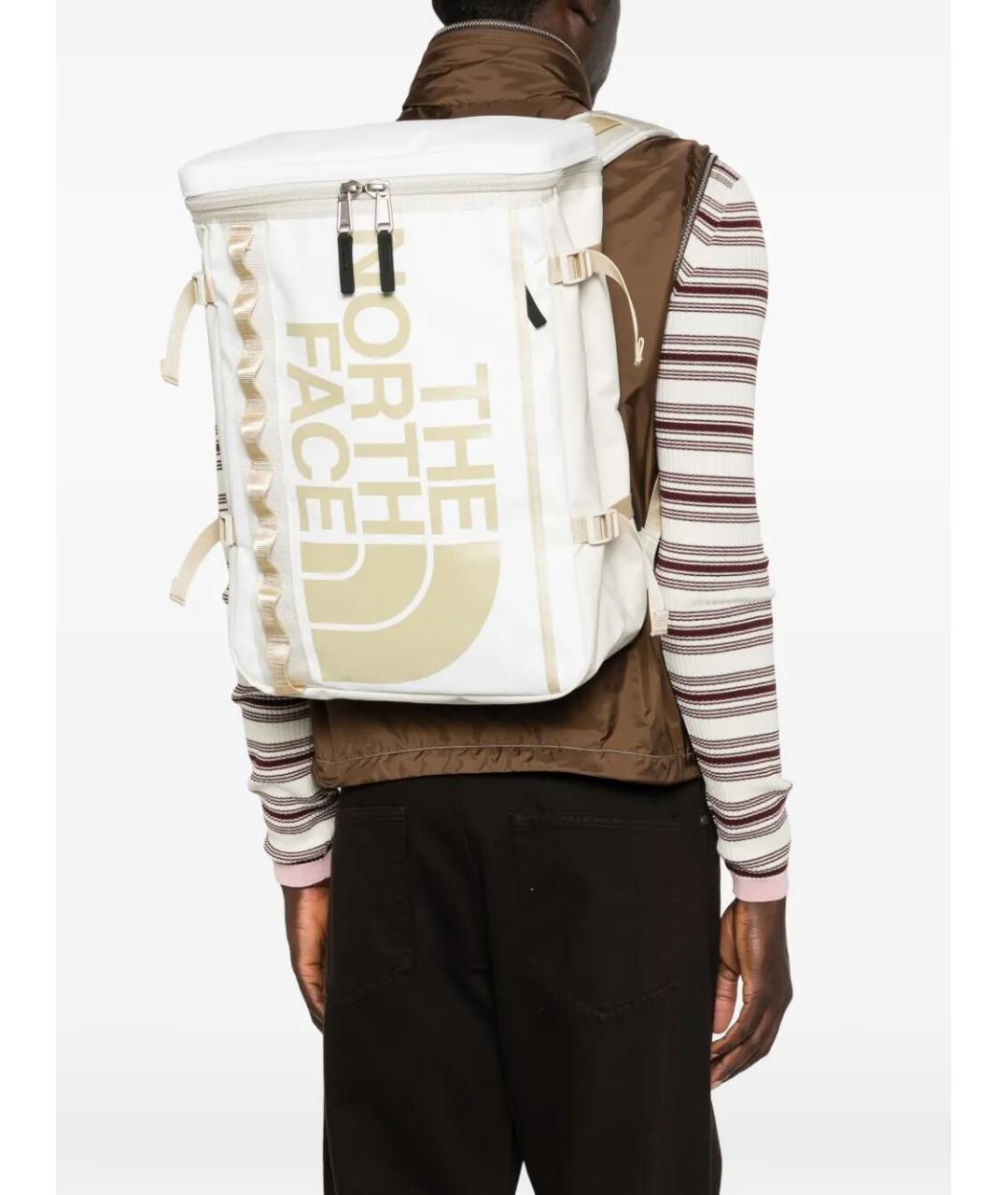 THE NORTH FACE Серый тканевый рюкзак, фото 5