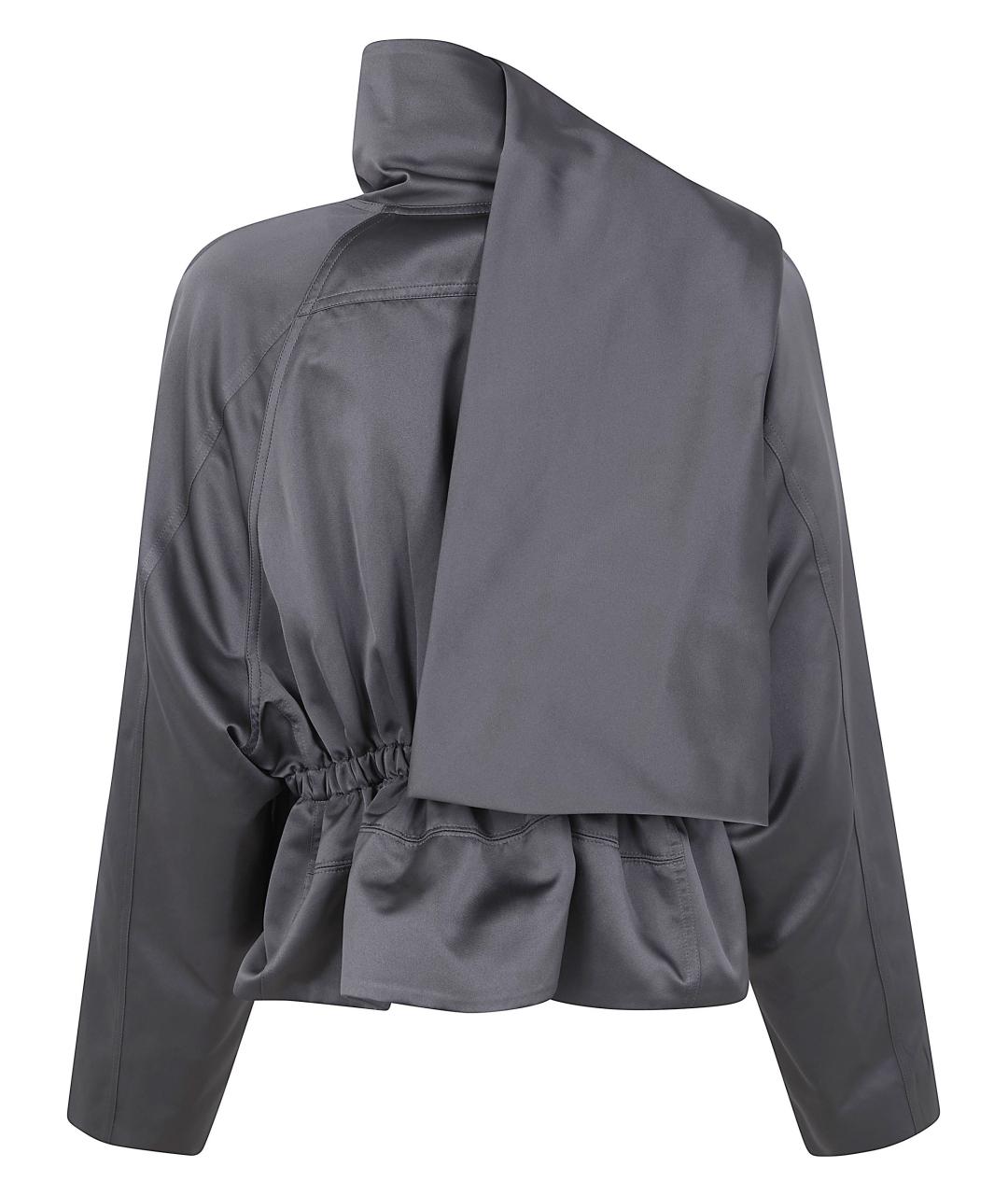 RICK OWENS Серая полиэстеровая куртка, фото 2