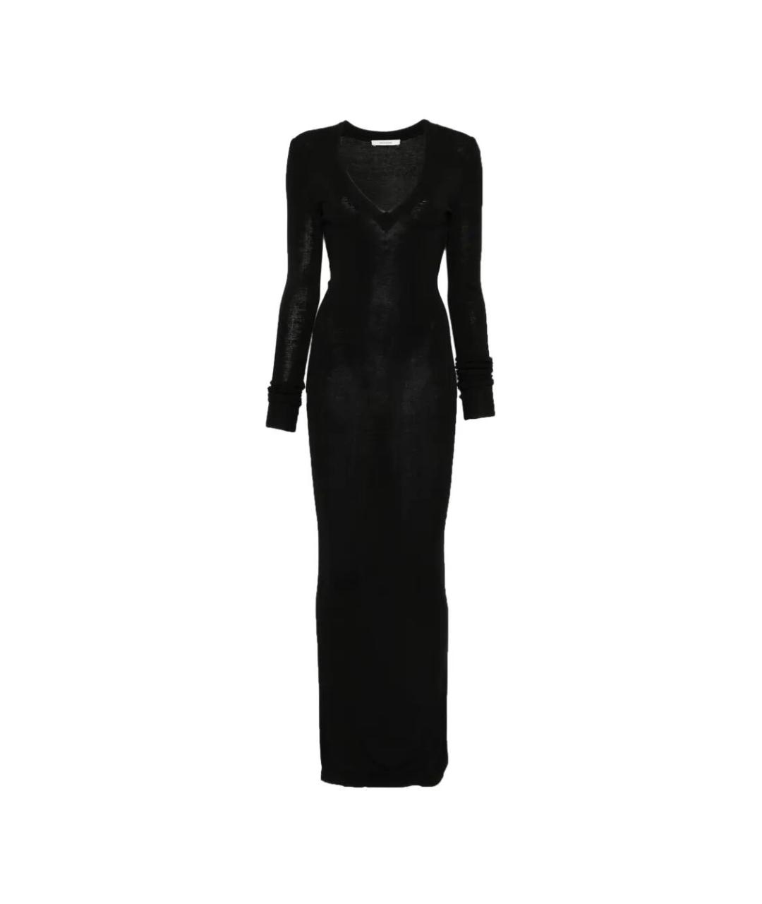 entire studios Черное вискозное коктейльное платье, фото 2