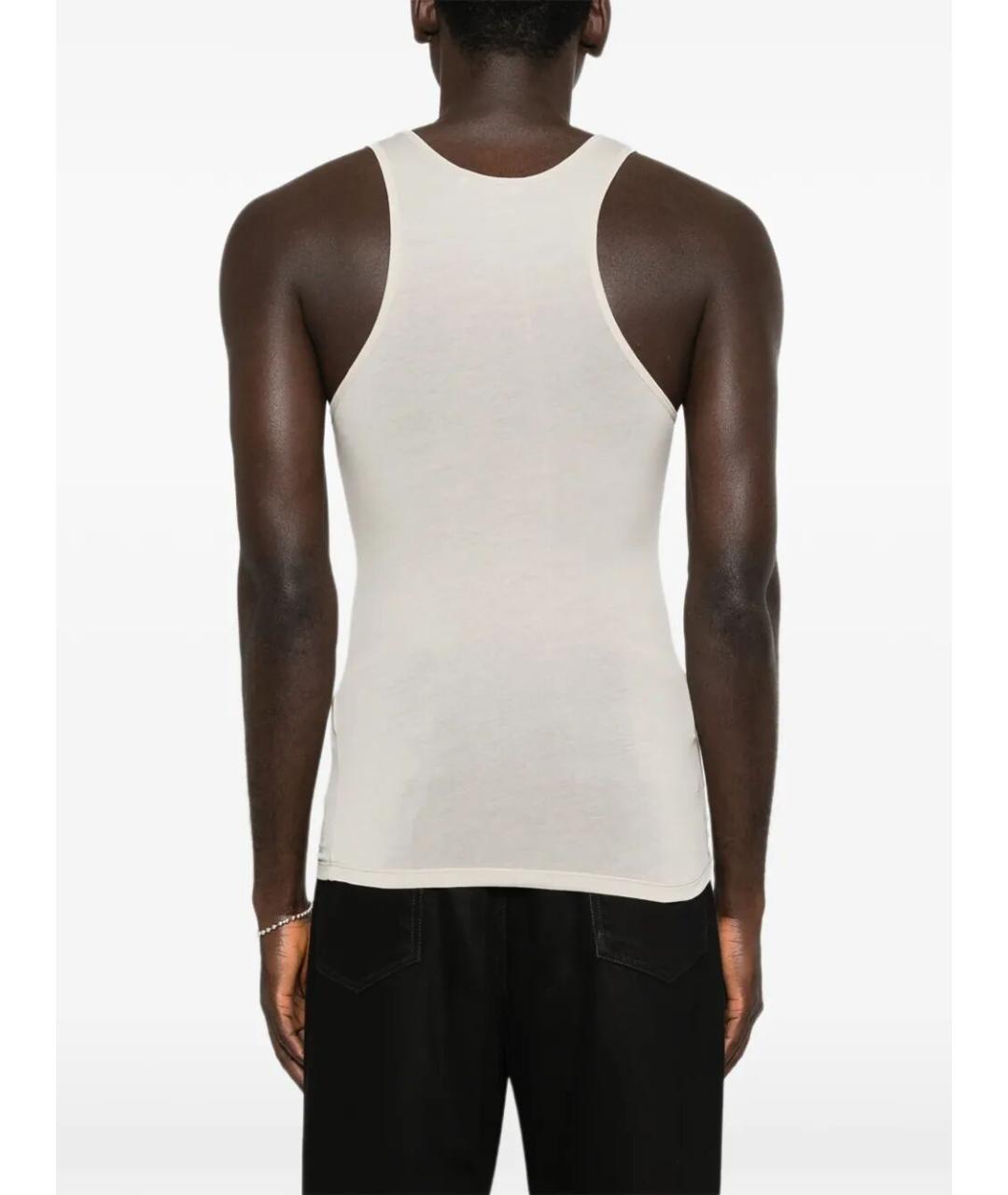 entire studios Белая хлопковая майка, фото 5