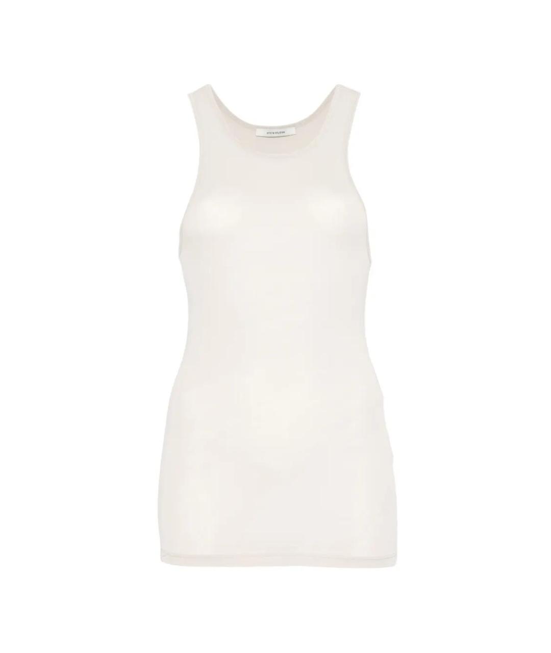 entire studios Белая хлопковая майка, фото 1