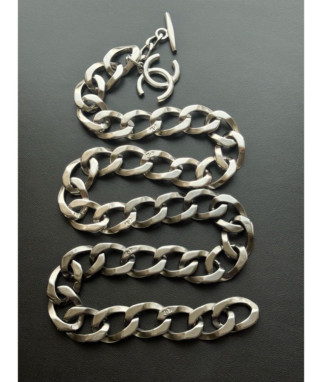 CHANEL Серебрянный ремень, фото 2