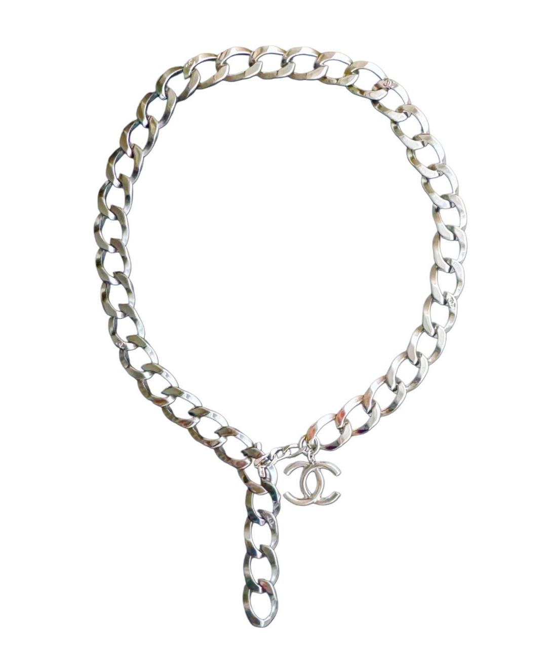 CHANEL Серебрянный ремень, фото 1