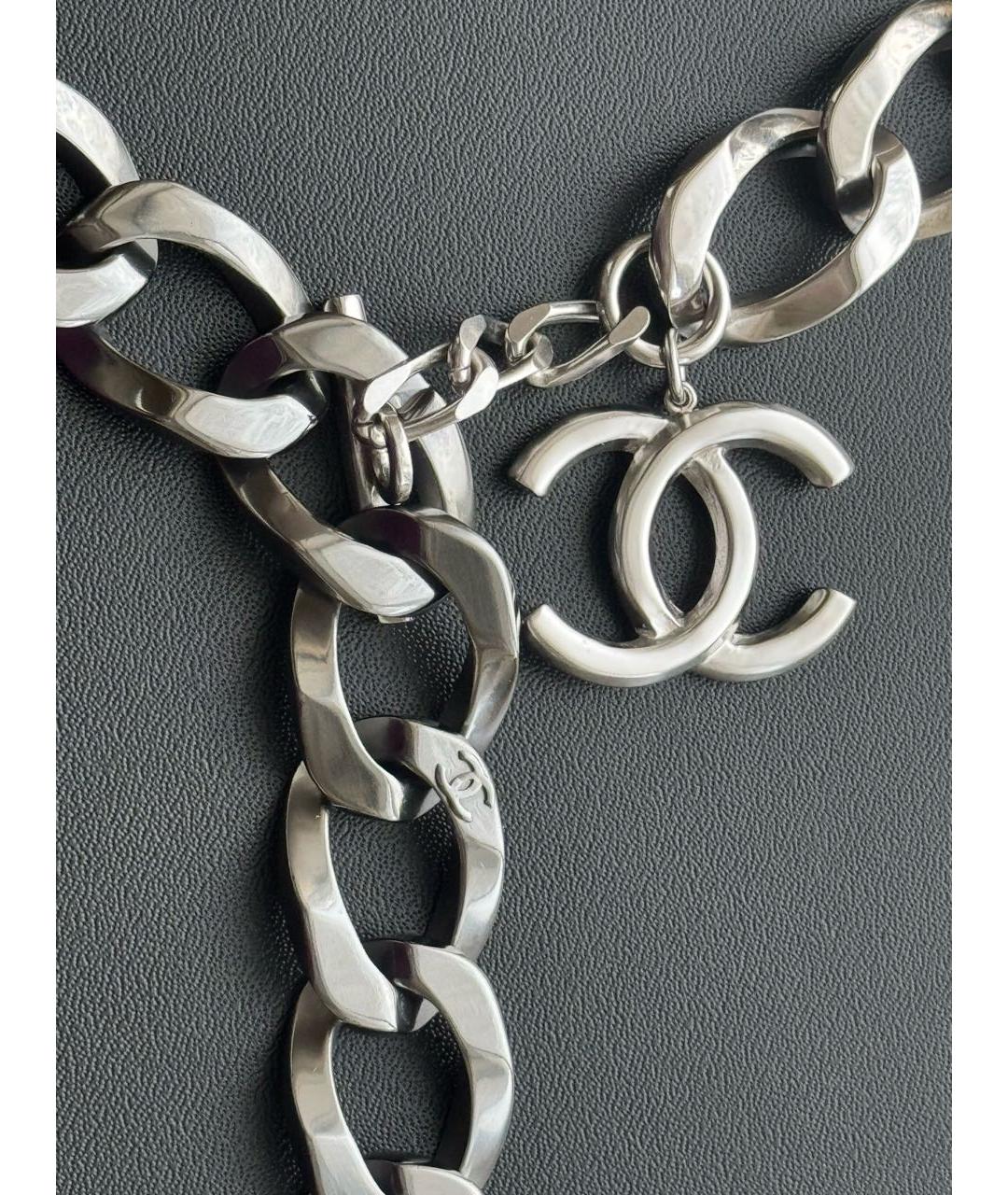 CHANEL Серебрянный ремень, фото 3