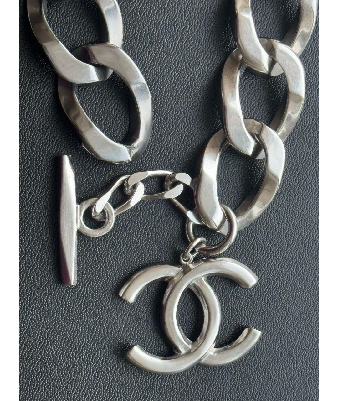 CHANEL Серебрянный ремень, фото 5