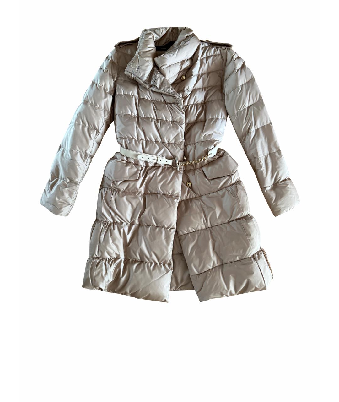 ERMANNO SCERVINO Золотой пуховик, фото 1