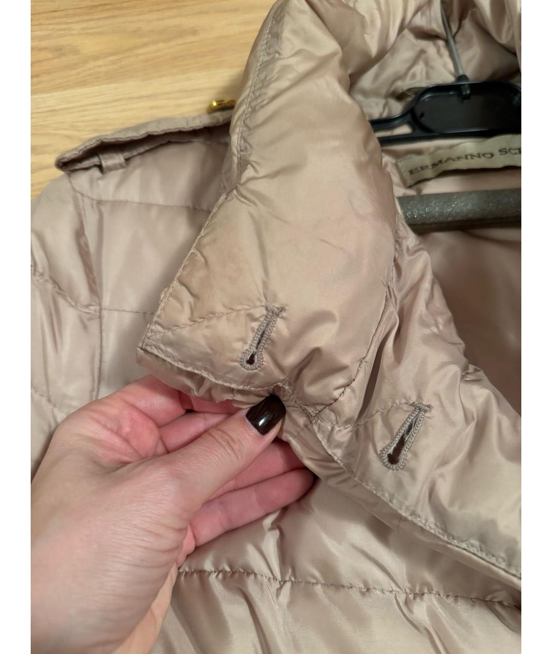 ERMANNO SCERVINO Золотой пуховик, фото 8