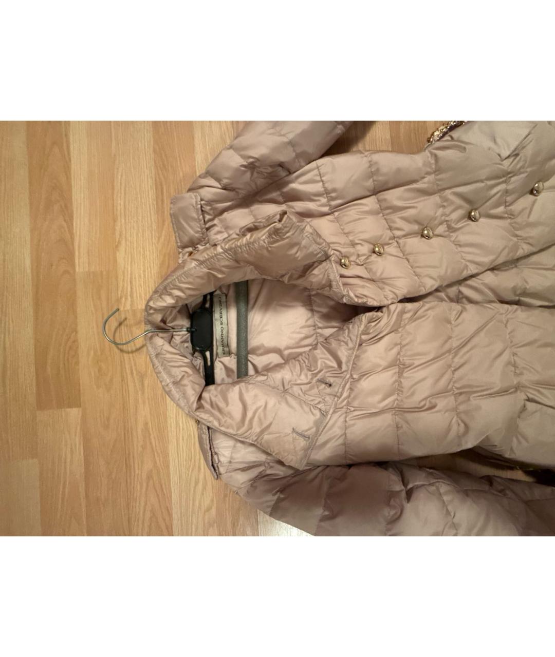 ERMANNO SCERVINO Золотой пуховик, фото 3